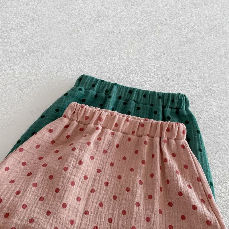 Kleinkind Set mit Punktmuster -Tanktop und Hose - image 8