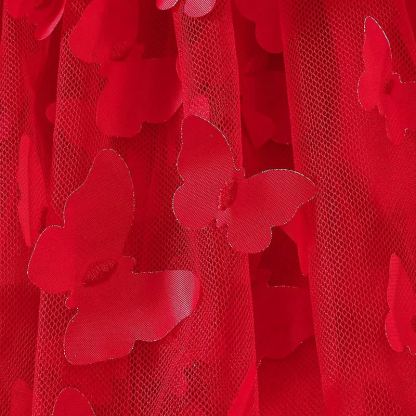 Baby Schmetterling Rotes Kleid - image 5
