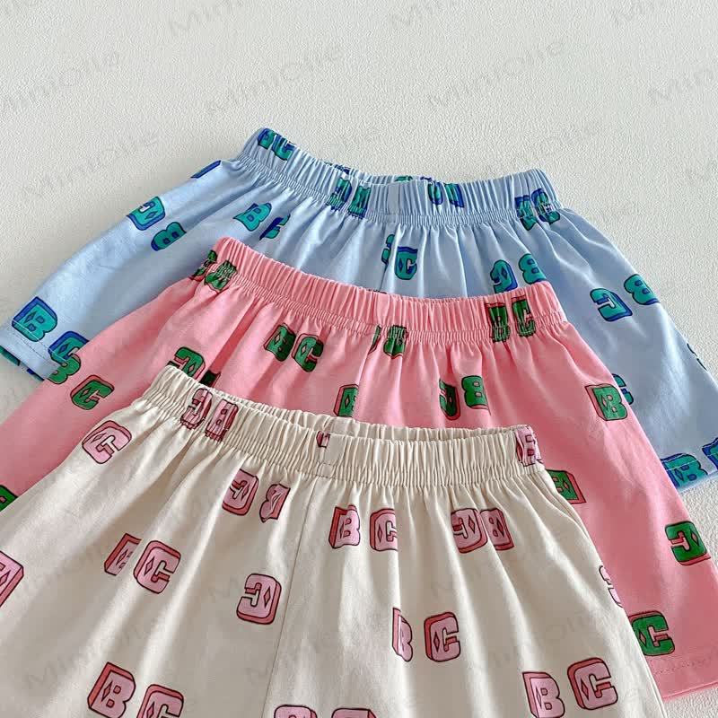 Kleinkind Alphabet- T-Stück und Shorts Set - image 13