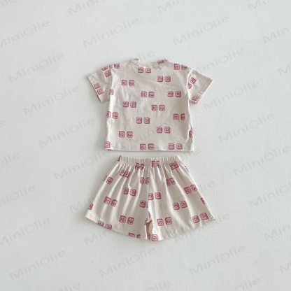 Kleinkind Alphabet- T-Stück und Shorts Set - image 4