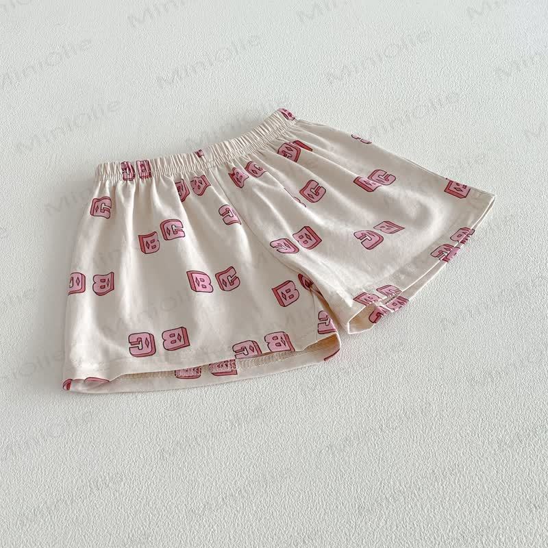 Kleinkind Alphabet- T-Stück und Shorts Set - image 6