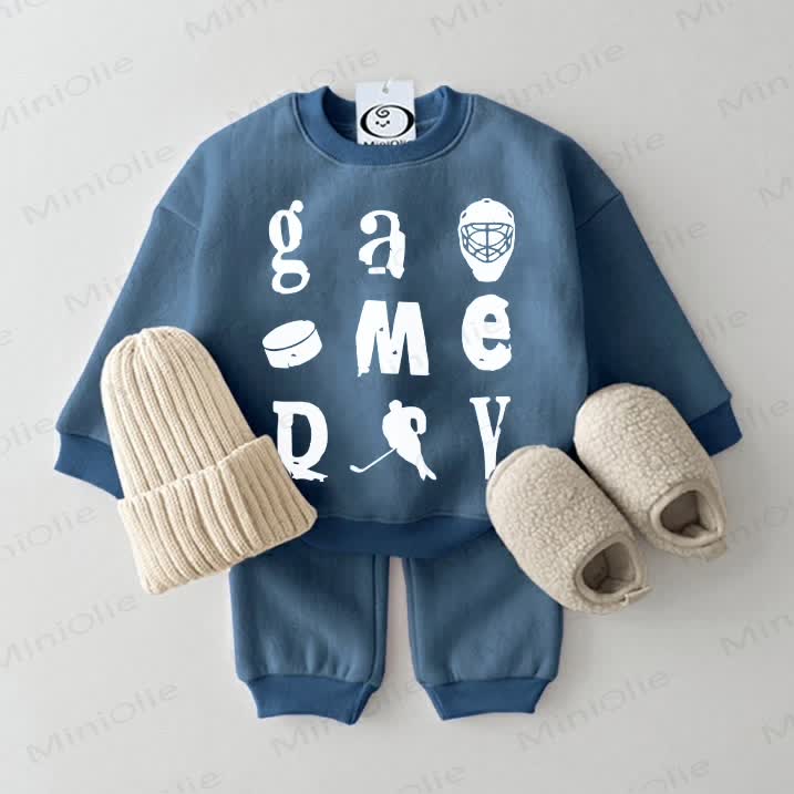 GAME DAY Baby Sportanzug Set -teiliges Blau - Blau - 2-3J - image 1