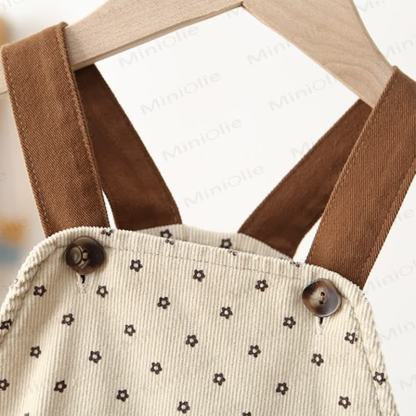 Cord Overalls mit Blume für Baby und Kleinkind - image 5