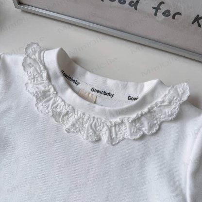 Weißes T-Stück und Bär - Kleid für Kleinkind - image 6