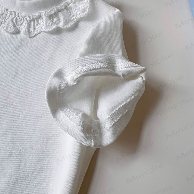 Weißes T-Stück und Bär - Kleid für Kleinkind - image 9