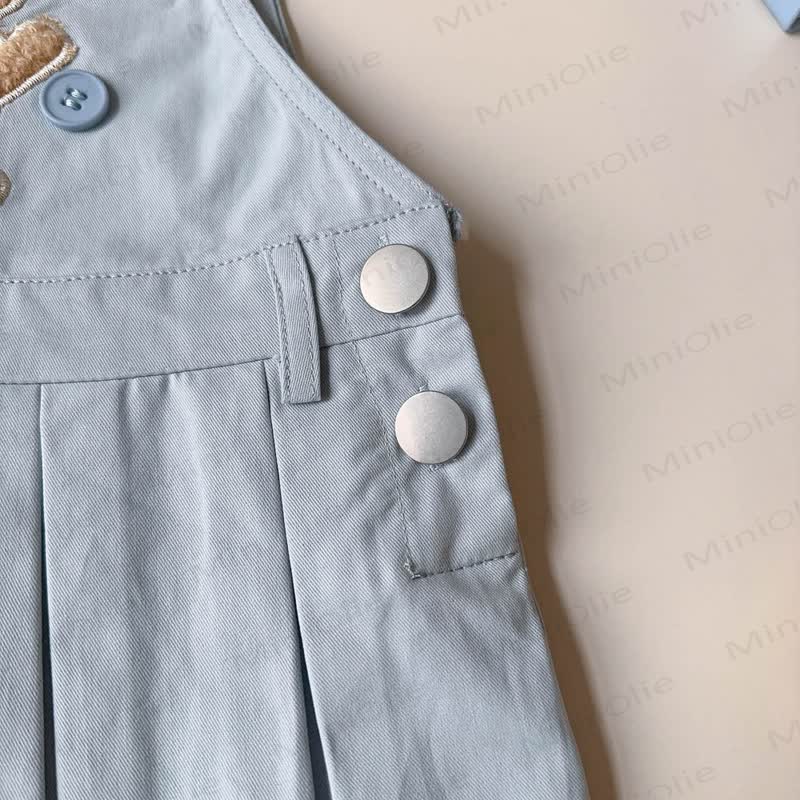 Weißes T-Stück und Bär - Kleid für Kleinkind - image 16