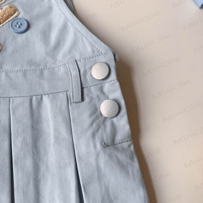 Weißes T-Stück und Bär - Kleid für Kleinkind - image 16