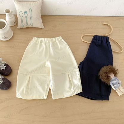 Baby Kleinkind -Jungen Einfarbig Hose - image 3