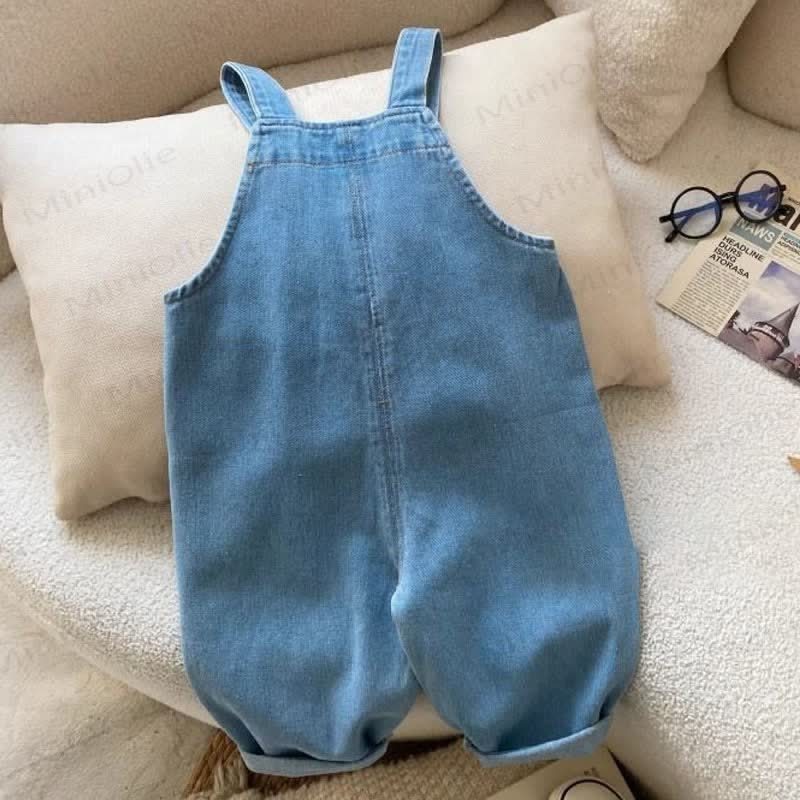 Overalls mit Sternenmuster und Taschen für Kleinkinder - image 3