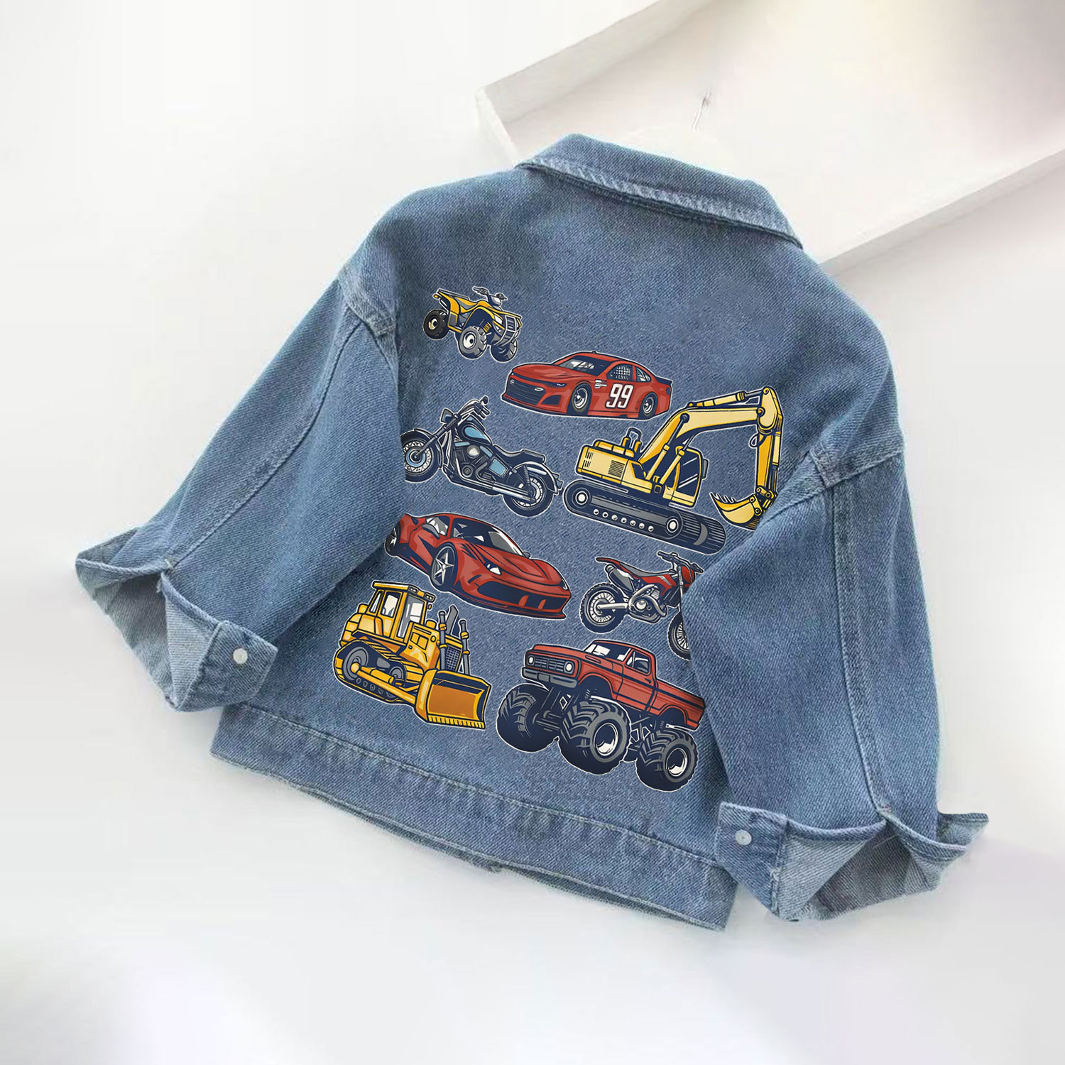 Kleinkind - Fahrzeuge Bagger Denim Auto - image 2