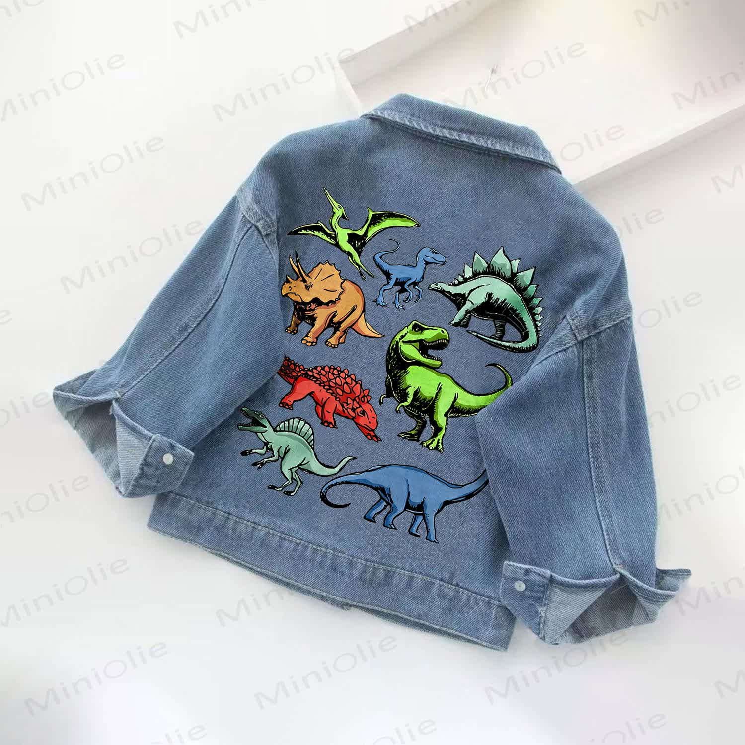 Kleinkind Kinder-Jungen Dinosaurier Jurassic Denim - image 2