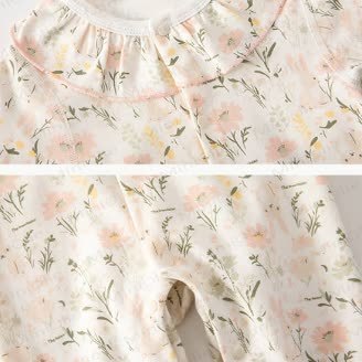 Baby Blumen mit Strampler - image 5