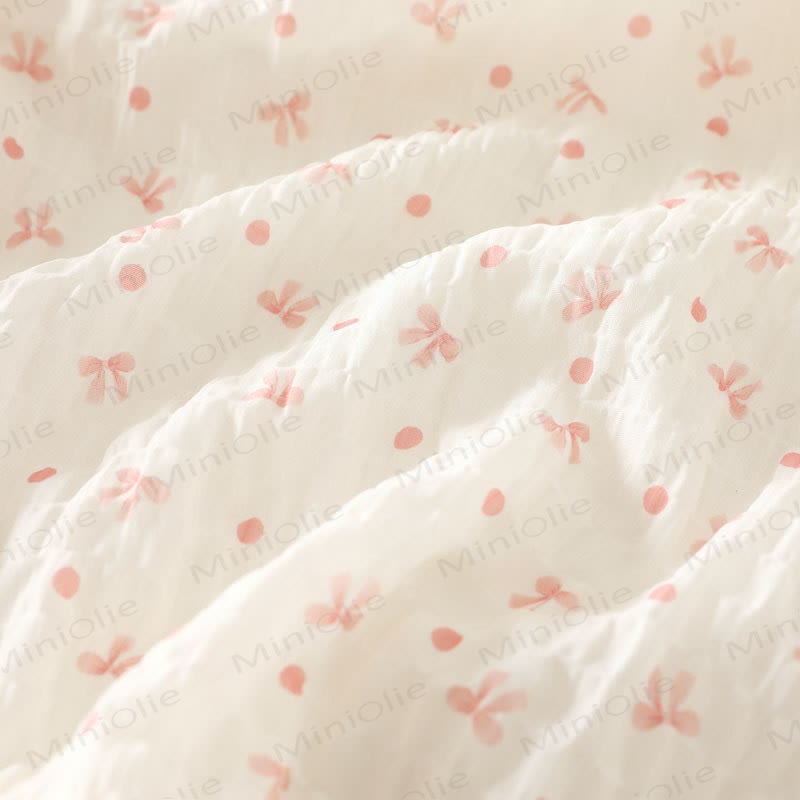 Baby Strampler mit Schleife und Punkt - image 6