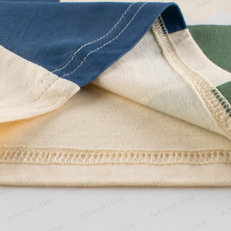 Kleinkind -Farbblock- Dino -T-Shirt - image 4