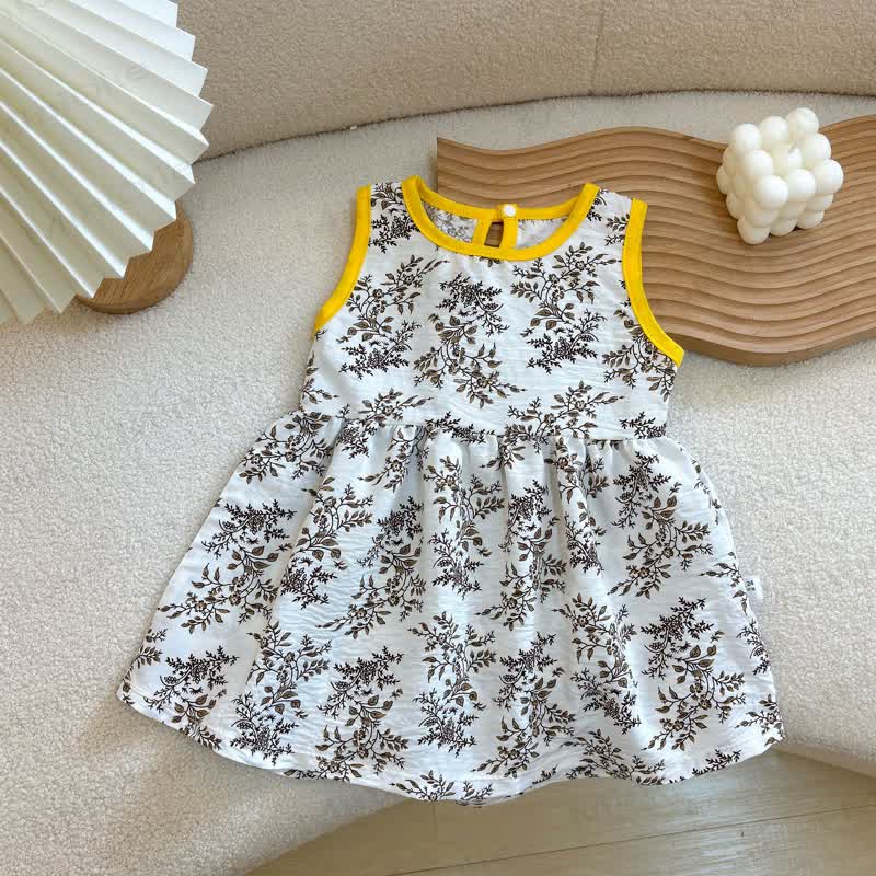 Baby Kleinkind -Mädchen-Sommerkleid mit Herz und Blume - Grün - 8-9J - image 4