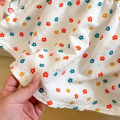 Baby Kleinkind -Mädchen-Sommerkleid mit Herz und Blume - image 8