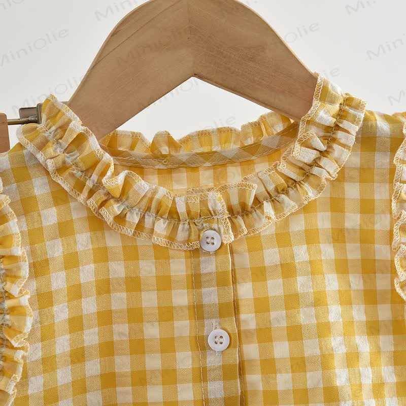 Ärmelloses Westen- und Hose Set für Kleinkind-Mädchen, 2-teilig - image 4