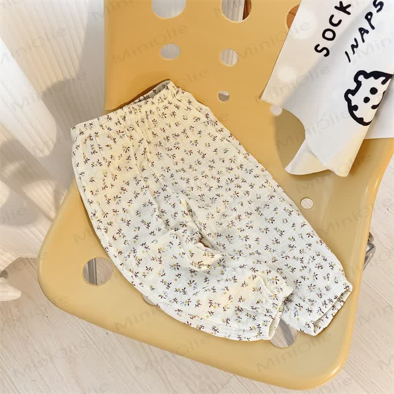 Kleinkind Hose mit Elementmuster - Weißer Zweig - 6-7J - image 8