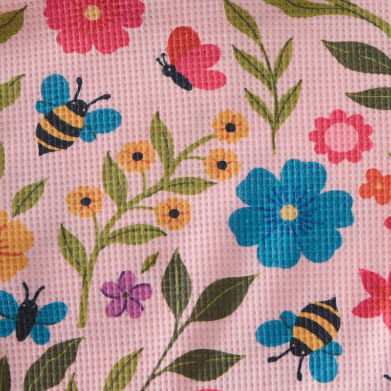 Baby Kleinkind Sweatshirt mit Blume und Schmetterling , 2-teiliges Set - image 4