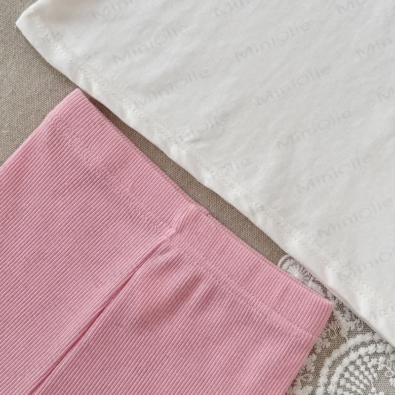 Sommer -Set für Babys: Blume Spitze und Shorts mit Blumenmuster, Set für Baby - image 3