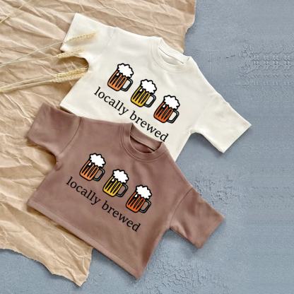 LOCALLY BREWED Baby Sommer Freizeit-T-Shirt - image 1