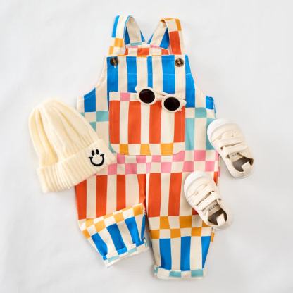 Bunt Streifen Plaid für Baby und Kleinkind  - image 2