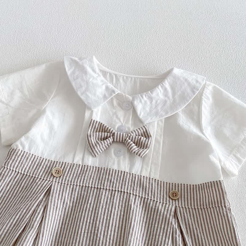 Baby - Schleife mit Schleife und Streifen - image 2