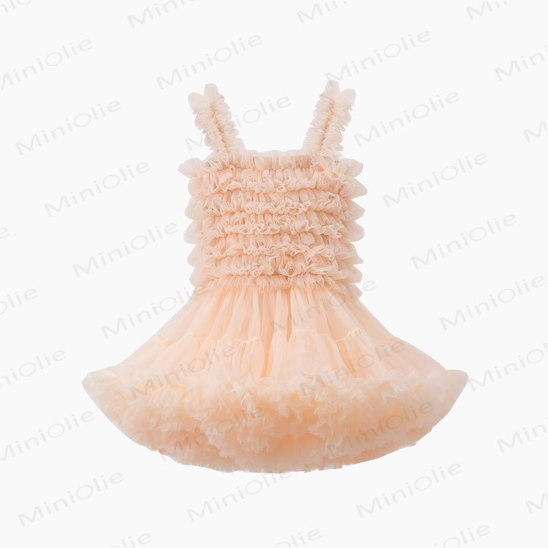 Kleinkind , Lace Kleid für Kleinkindermädchen - Gelb - 6-7J - image 9