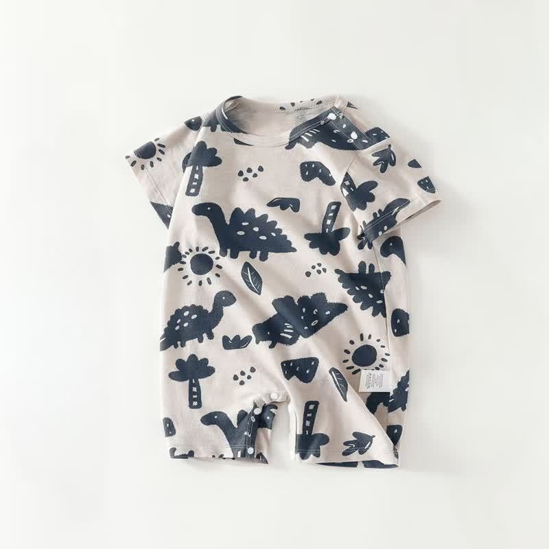 Baby Sommer mit Tier/ Obst - Weißer Dinosaurier - 18-24M - image 3