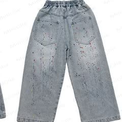 Kleinkind Kind Frühling Baumwoll- Denim Hose - image 4