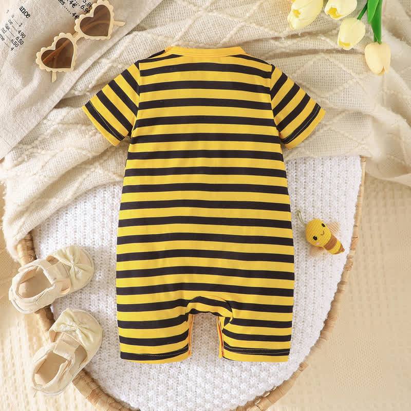 Baby Biene Streifen Strampler - image 2