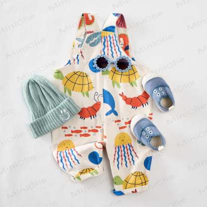 Baby und Kleinkind Overalls mit Ozean - image 8