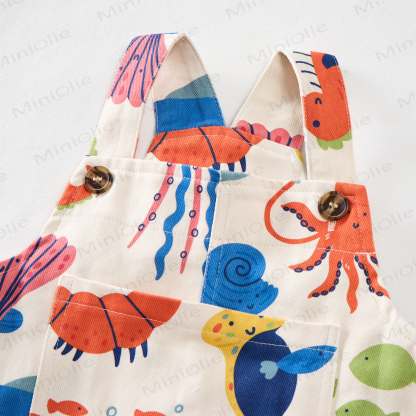 Baby und Kleinkind Overalls mit Ozean - image 3