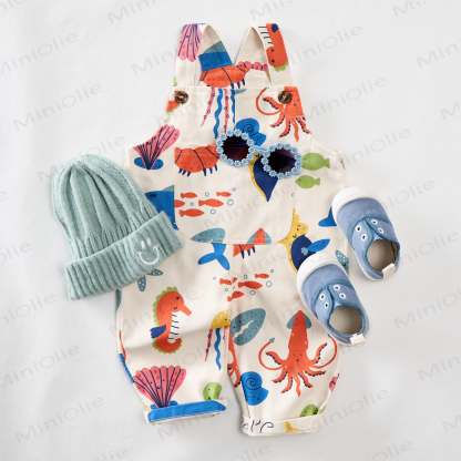 Baby und Kleinkind Overalls mit Ozean - image 2