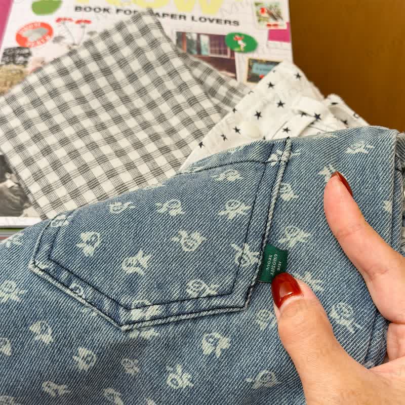 Kleinkind aus Baumwolle mit Hose für Denim - image 4