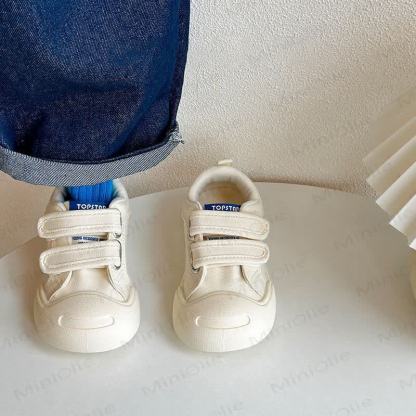 Unisex- Schuhe für Kleinkind aus Canvas  - Weiß - 13.5C - image 4