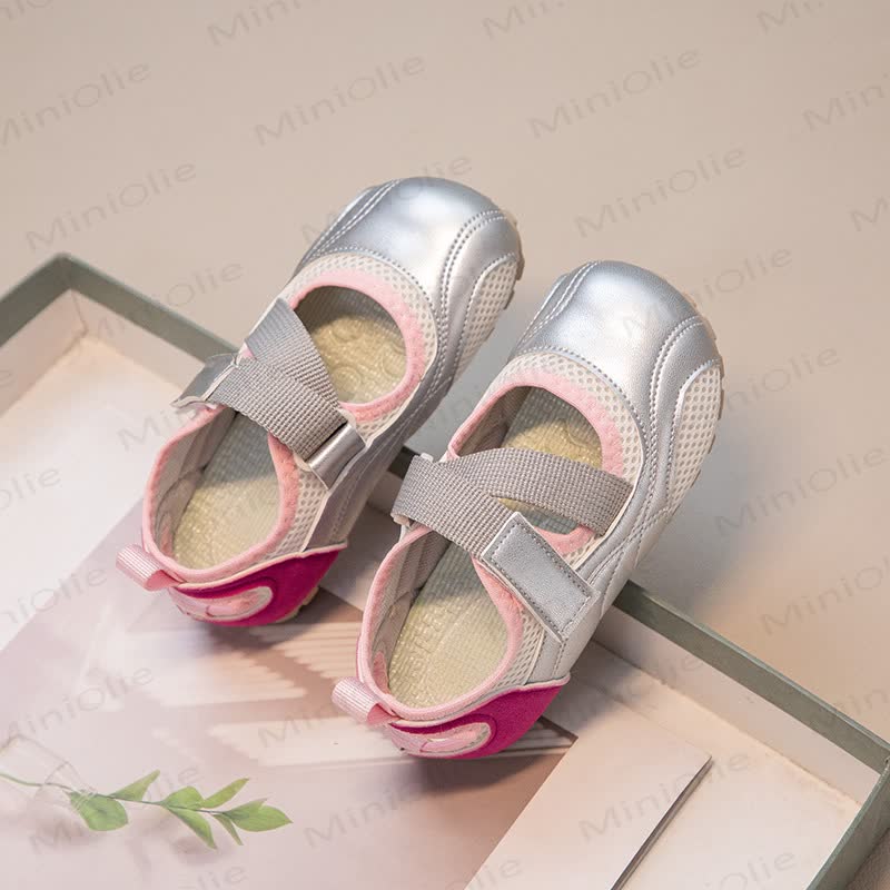 Atmungsaktive Sandalen für Kleinkind - Silber - 13C - image 4