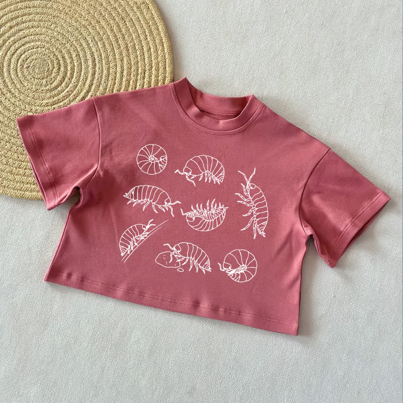 Sommer Freizeit-T-Shirt für Baby -Kolbenkäfer - Ziegelrot - 2-3J - image 3