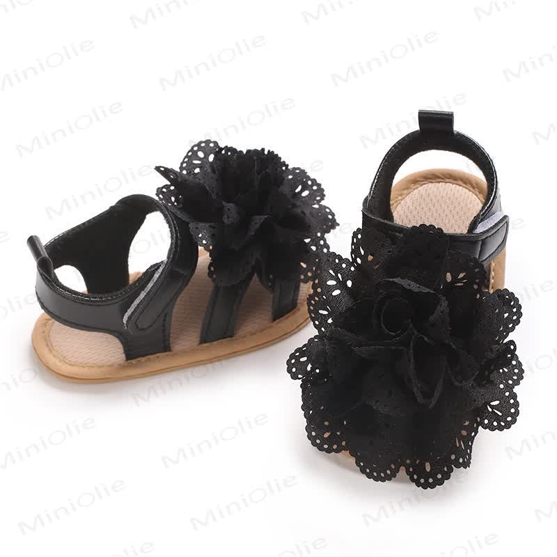 Baby Lauflernsandalen mit Lace und Blume - image 7