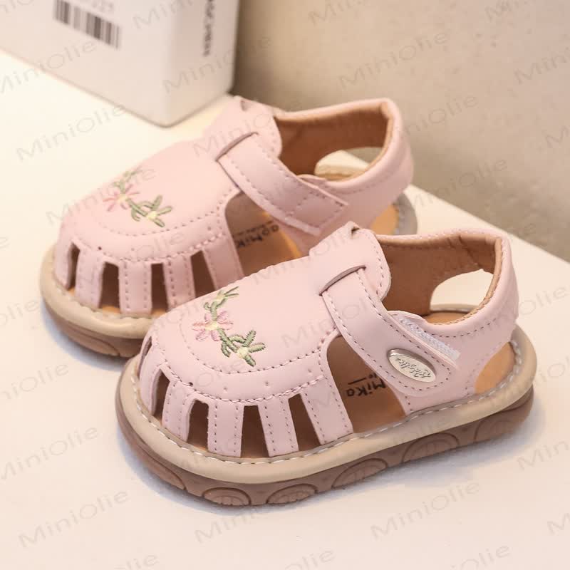 Sandalen mit Gestickt für Kleinkind  - Rosa - 7.5C - image 6
