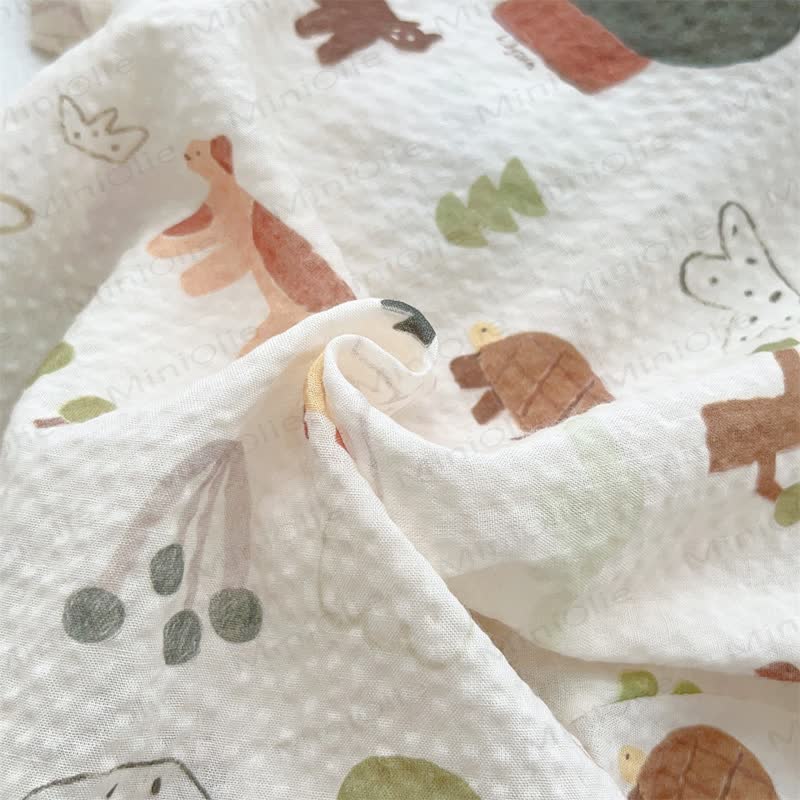 Baby Jungen- Strampler mit Waldmuster - image 5