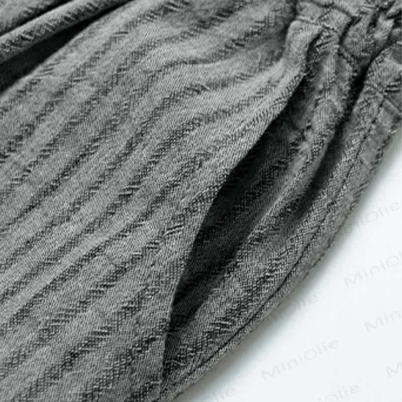 Set aus Streifen Baumwoll Tanktop und Shorts für Kleinkind-Jungen) - image 6