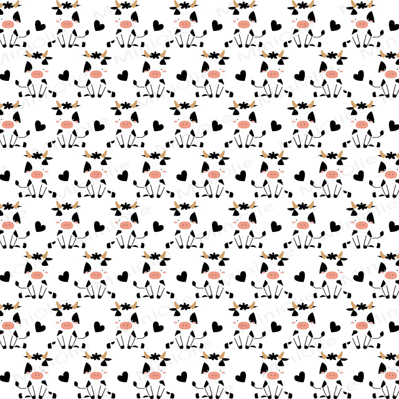 Baby Waffel Niedliches Milchkuh- Sweatshirt 2-teiliges Set - image 6