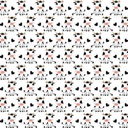 Baby Waffel Niedliches Milchkuh- Sweatshirt 2-teiliges Set - image 6