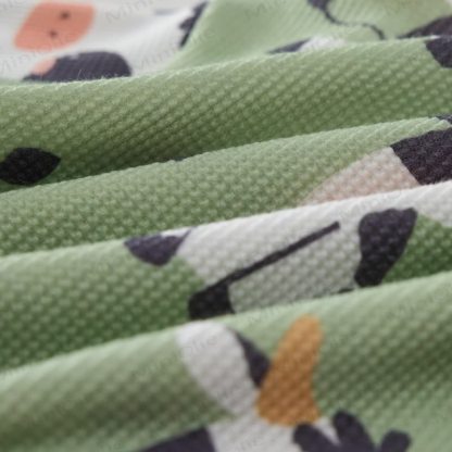 Baby Waffel Niedliches Milchkuh- Sweatshirt 2-teiliges Set - image 4