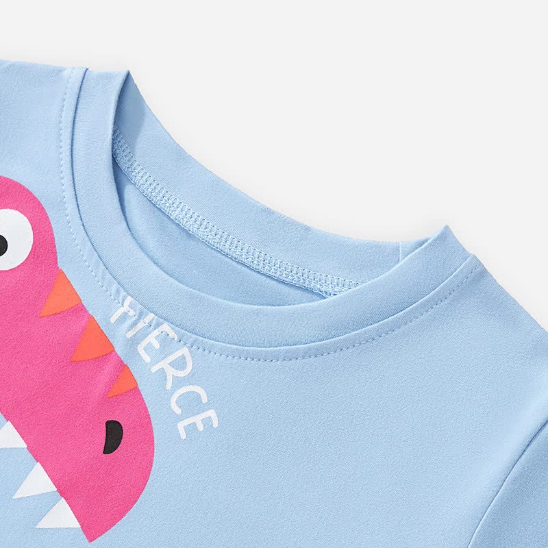 FIERCE FRIENDS GRRRRR Kleinkind Jungen Blau T-Shirt mit Tier - image 2