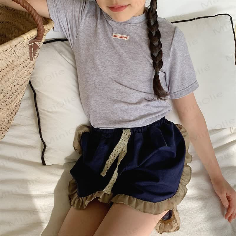 Kleinkind - Shorts aus weicher Blumen mit Blumenmuster - image 5