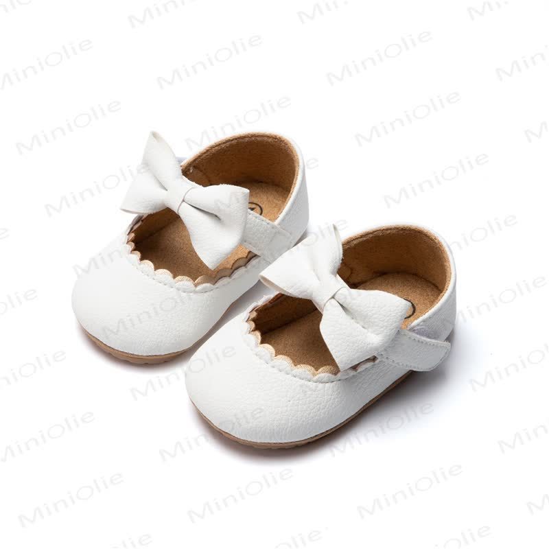 Baby Schleife Schuhe Kleid - Weiß - 12-18M - image 8