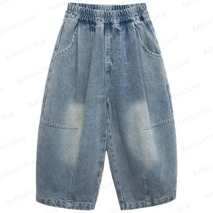 Kleinkind-Jungen Hose Blau Denim - Blau - 8-9J - image 2