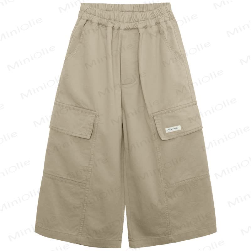 Baumwoll- Hose für Kleinkind-Jungen (Khaki) - Khaki - 8-9J - image 2